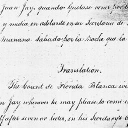 [Document, 1781 December 07]