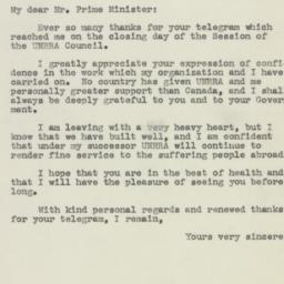 Letter: 1946 March 30