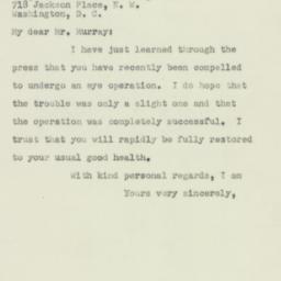 Letter: 1950 July 27