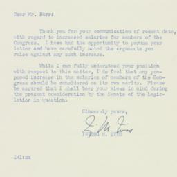 Letter: 1955 February 22