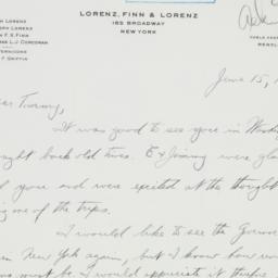 Letter: 1942 June 15