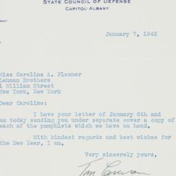 Letter: 1942 January 7
