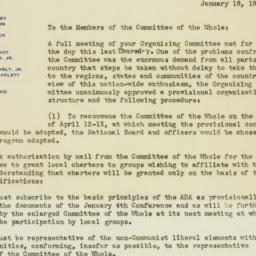 Letter: 1946 January 18