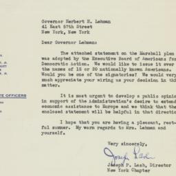 Letter: 1947 July 17