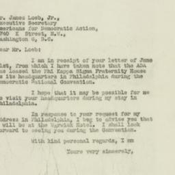 Letter: 1948 June 30