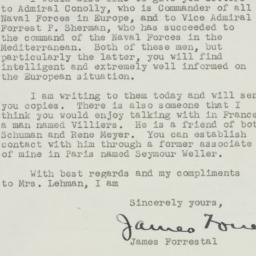Letter: 1948 February 14