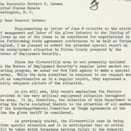 Letter: 1950 July 26