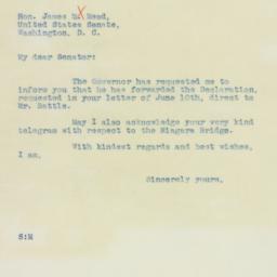Letter: 1939 June 19