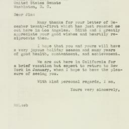 Letter: 1946 December 26