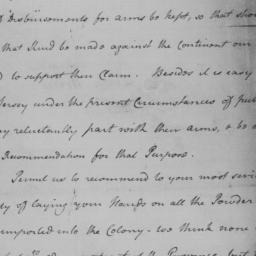 Document, 1775 July 29