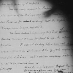[Document, 1775 October 26]