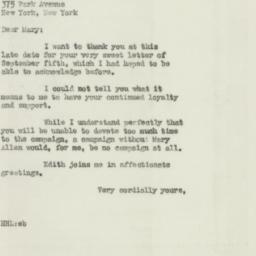 Letter: 1946 September 20