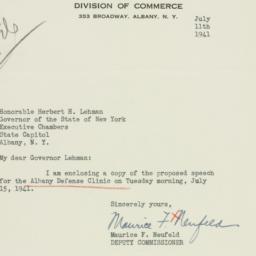 Letter: 1941 July 11