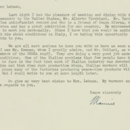 Letter: 1945 January 23