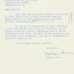 Letter: 1954 February 12