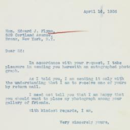 Letter: 1936 April 10
