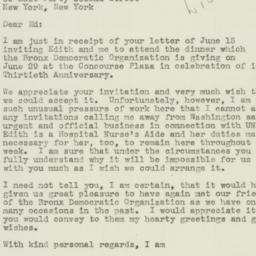 Letter: 1944 June 20