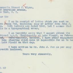 Letter: 1941 January 29