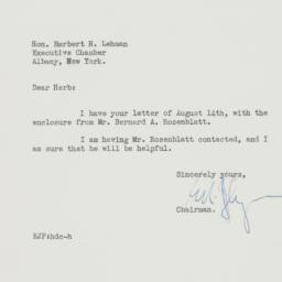 Letter: 1940 August 21