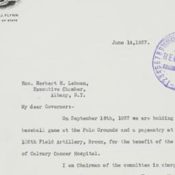 Letter: 1937 June 14