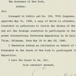 Letter: 1939 July 5