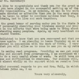 Letter: 1945 July 2