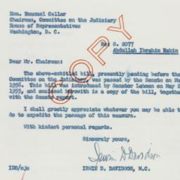 Letter: 1956 April 10