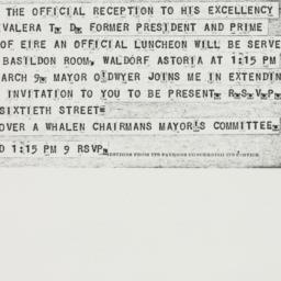 Telegram: 1948 March 6