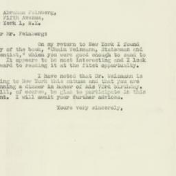 Letter: 1947 August 4