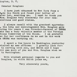 Letter: 1949 December 7