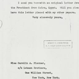 Letter: 1944 January 20