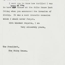 Letter: 1943 July 12