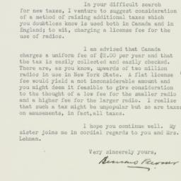 Letter: 1933 January 28