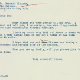 Letter: 1933 August 3
