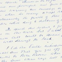 Letter: 1961 December 25