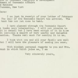 Letter: 1948 February 10