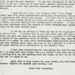 Letter: 1958 March 25