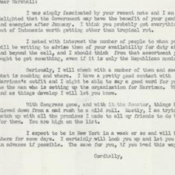 Letter: 1951 October 26
