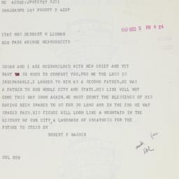 Telegram: 1963 December 5