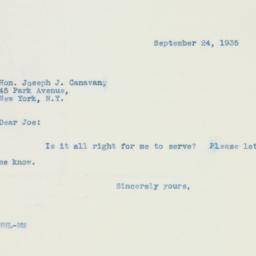 Letter: 1935 September 24