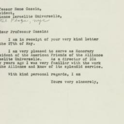 Letter: 1948 June 3