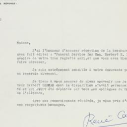 Letter: 1964 December 8
