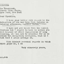 Letter: 1940 September 5