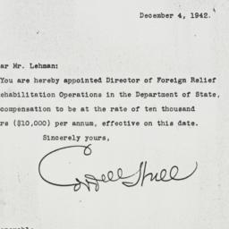 Letter: 1942 December 4