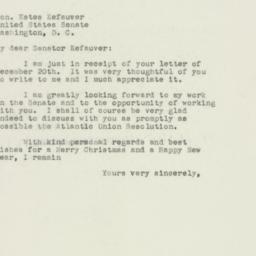 Letter: 1949 December 22