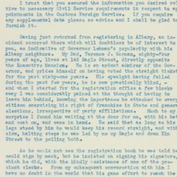 Letter: 1934 October 25