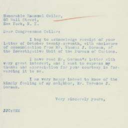 Letter: 1934 November 2