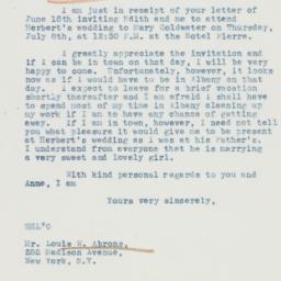 Letter: 1937 June 24