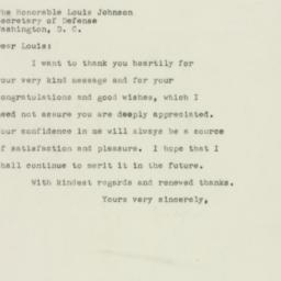 Letter: 1949 December 1