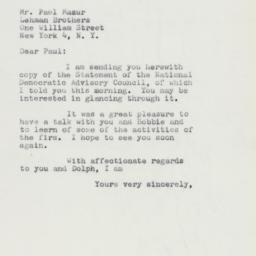 Letter: 1958 December 17